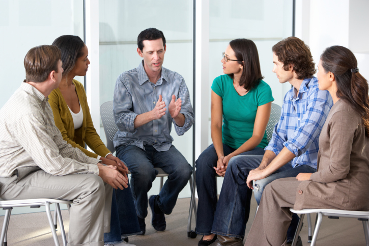 Group therapy in Residential Treatment